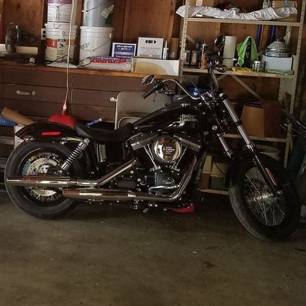 The day i rode her home from the dealer!