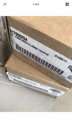 Fork rebuild kit 49mm