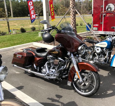 09 Street- Rootbeer paint- 19" front wheel