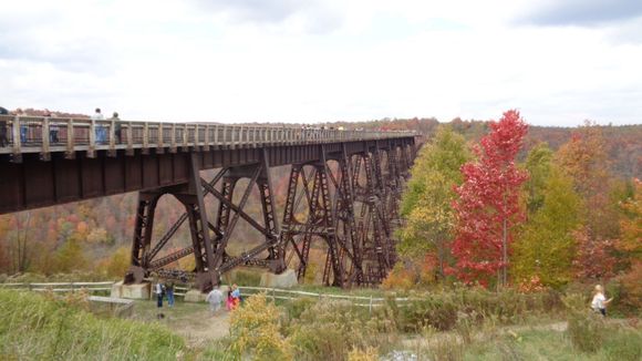 Knowing the bridge was in bad shape they were renovating it when the tornado struck in 2002.