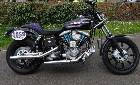 with looks better & easier to time & set tappets but hits leg,..