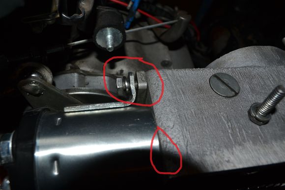 With SS loose, but held flush to case there is gap at mounting flange.  Solenoid mounting flange possibly mounted on solenoid incorrectly incorrectly???