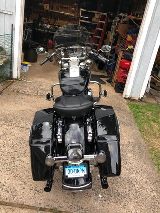 Rushmore style hard bags