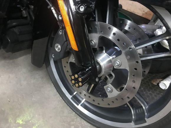 Revolver axle covers thought 357 Mag or 38 Special would have been more appropriate...