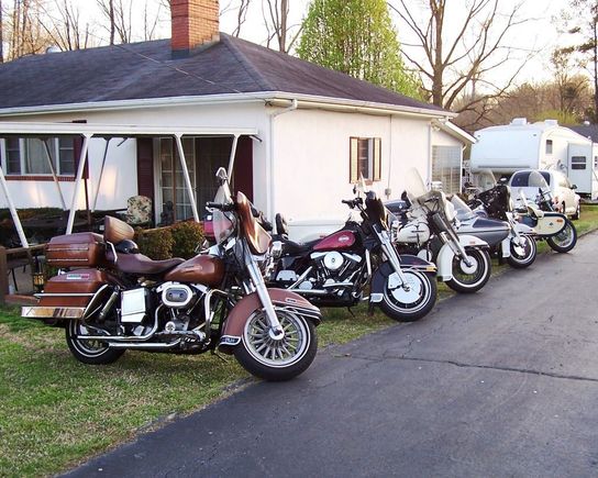My 5 road bikes