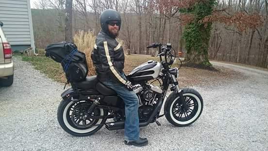 Put my front tire on today and went for a spin with my Ol Man!!