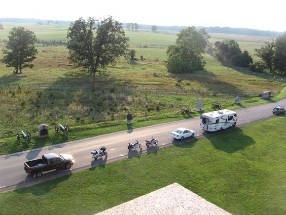 Taken from the top of the Pennsylvania Monument.