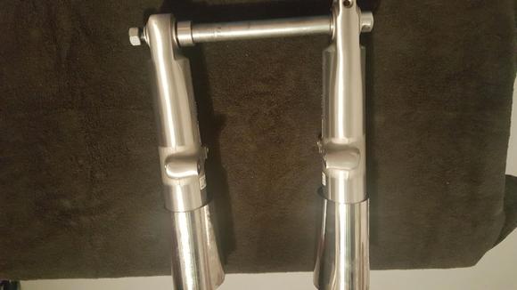 Lower legs, cowbells & axle 100$ shipped