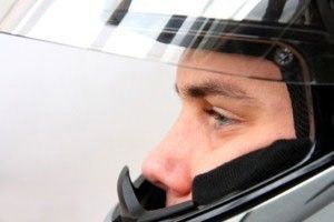 Eye-helmet placement