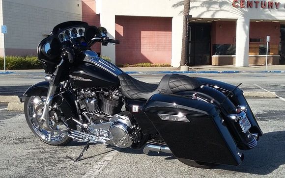 Foam is firm like a corbin. Much narrower than stock. Went for a 175 trip (first ride on the seat) and it was just as comfy as stock without the heat spots.