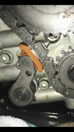 Outer pad "Looks great"