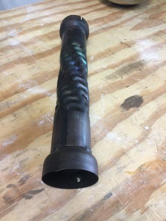 I expected on end to be capped