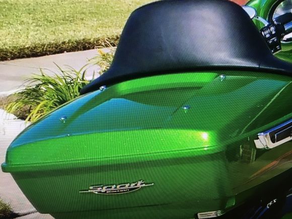 This is what one guy did. I don't have any details but it looks like screws with those decorative chrome snap on caps.