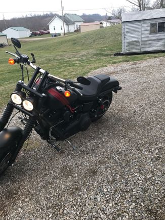 Also swapped out the chrome derby cover.