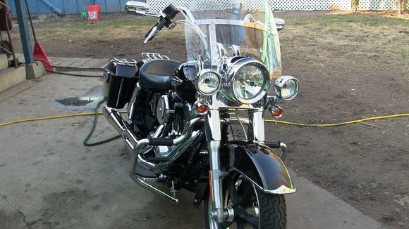 Aux lights and frenched trim rings on the lights w/ the deuce style turn signals