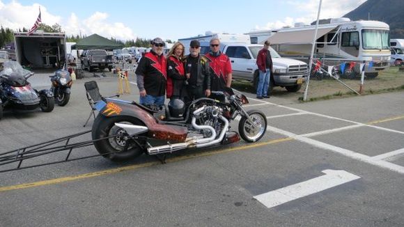 200MPH Nitro-Harley
JHP(left) Alaska Raceway Park