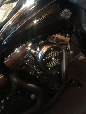 Finished air cleaner.