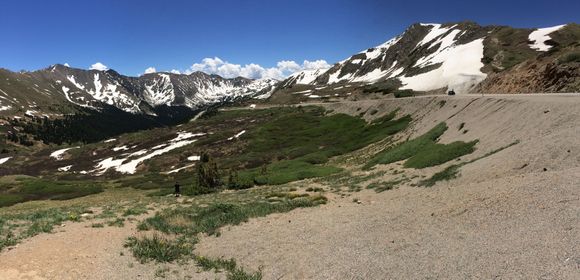 Traffic was getting thick here