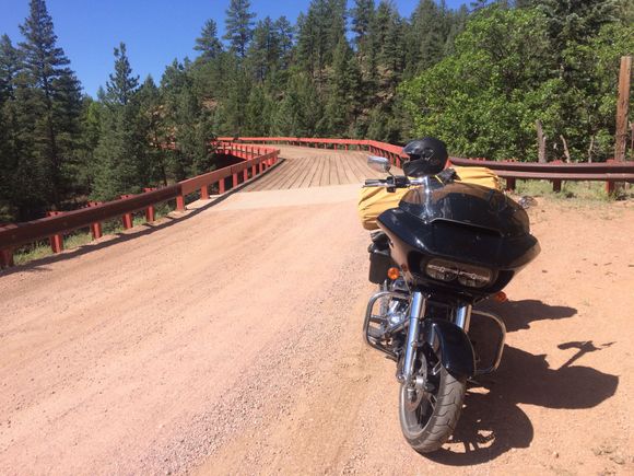 Second wooden bridge