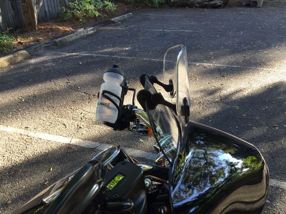 Gets pretty hot down south so staying hydrated is important on long rides.