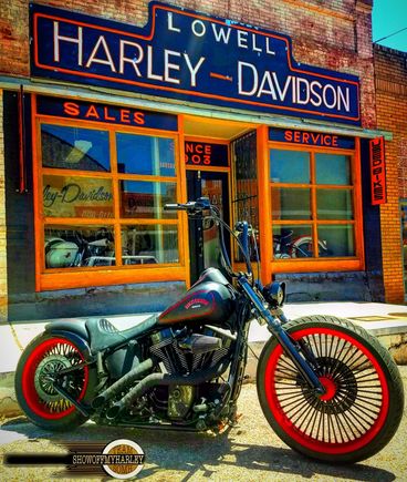 Finlly got the bike back together.  Ended up coating the oil lines black along with my the panhead rockerboxs.