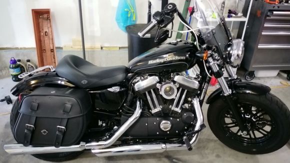 just added a sundowner seat, wow what a difference compared to stock seat, now I feel I can go tour around for hours at a time