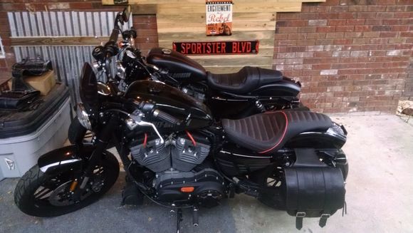 Traded in the wife's iron for her own Roadster, a 17 leftover this past Saturday.
