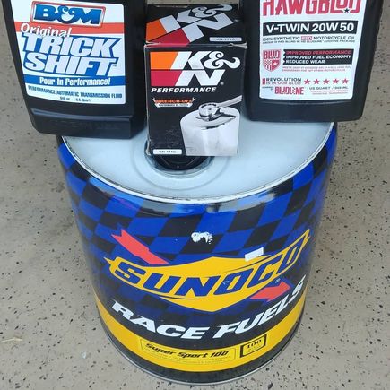 Changed fluids, and topped off