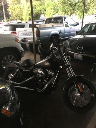 Right after i got it home from the dealer