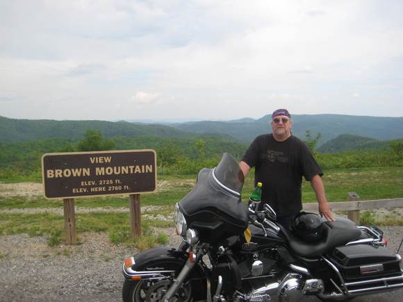 I did not see the lights, but this is where you come to see the "Brown Mountain Lights",