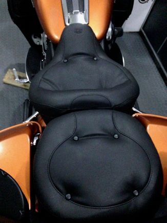 I am enjoying my new Mustang Regal touring seat night and day difference from the stock seat..