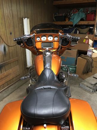10" Yaffes. If I'd do it again. I'd probably go another route. The bars look great. But had bad burrs and had to cut the bars down so the controls would slide on where they are suppose to be.