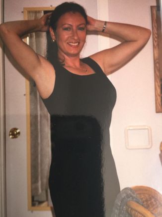 My wife in 1992
