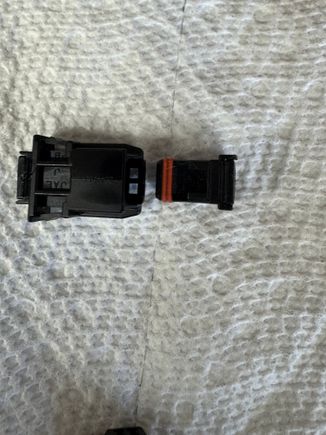 Put a little dielectric grease on the seal of the male connector.