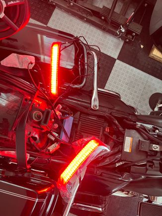 Brake lights tested. 