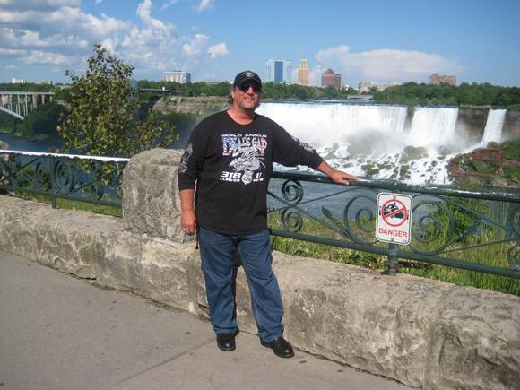 We stopped by Niagara Falls while in Canada.