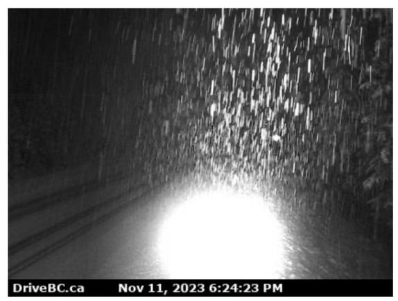 … I/5 through Washington state is beginning to look like a possibility…