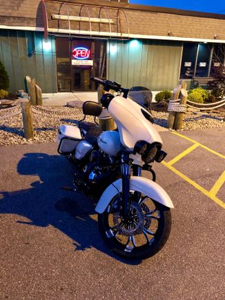 maiden voyage with the wife Friday night