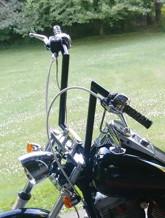 Bars and headlight on 06 softail standard