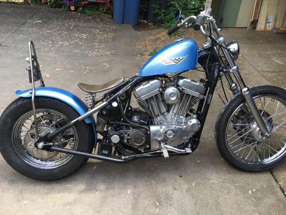 How the bike looks now