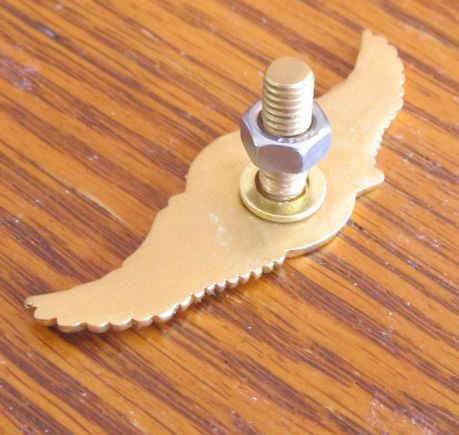 My reproduction with a threaded post for a secure Mounting