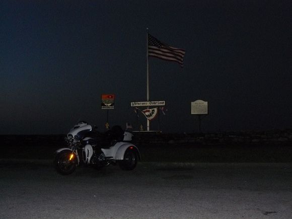 Veterans Overlook Thorn Hill TN daybreak 7/4/18