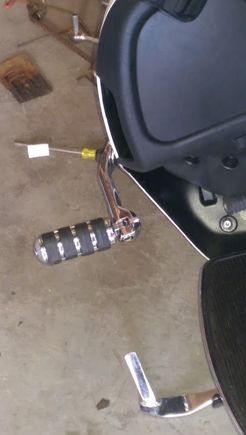 pegs down can relax in three  different positions.