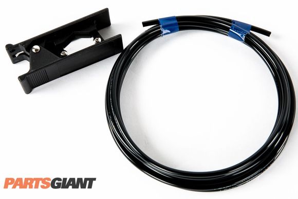 About the only thing you really need to measure to put this kit on your bike are the air lines. Thankfully, Legend includes a cutting tool for a leak-free installation.
