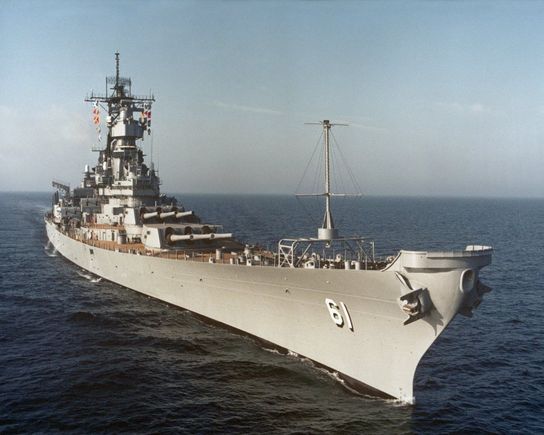 USS Iowa BB-61