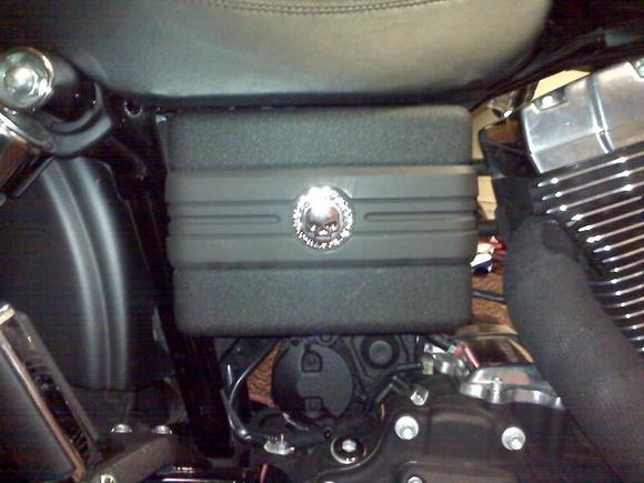 Customed up the battery band