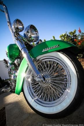 2003 Harley-Davidson Dyna / FXR 100 Year Anniversary Dyna Wide Glide Green, Mean and Real Clean!