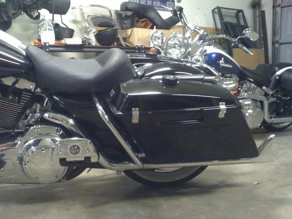 With solo seat and fishtails