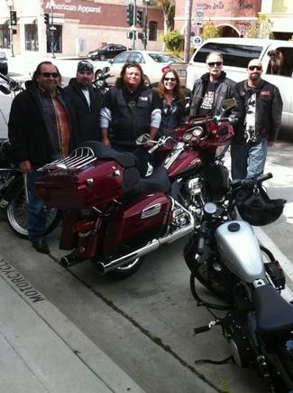 Checkout the bulldog in the pickups window...