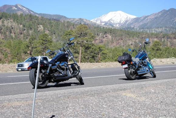 A few mountains along the way